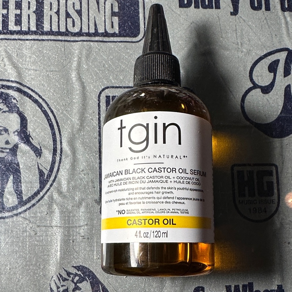 Jamaican Black Castor Oil Serum - Black and Yellow